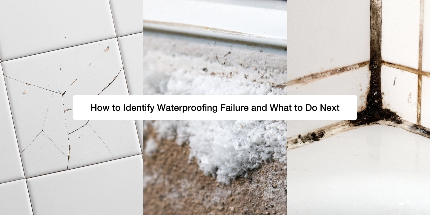 Common Mistakes by Unskilled Water proofers That Lead to Leakage & Failure